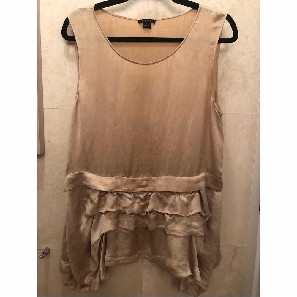Theory ruffle tank
